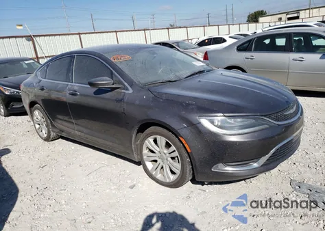 2015 Chrysler 200 Limited из США, поврежденный, VIN 1C3CCCAB2FN651619